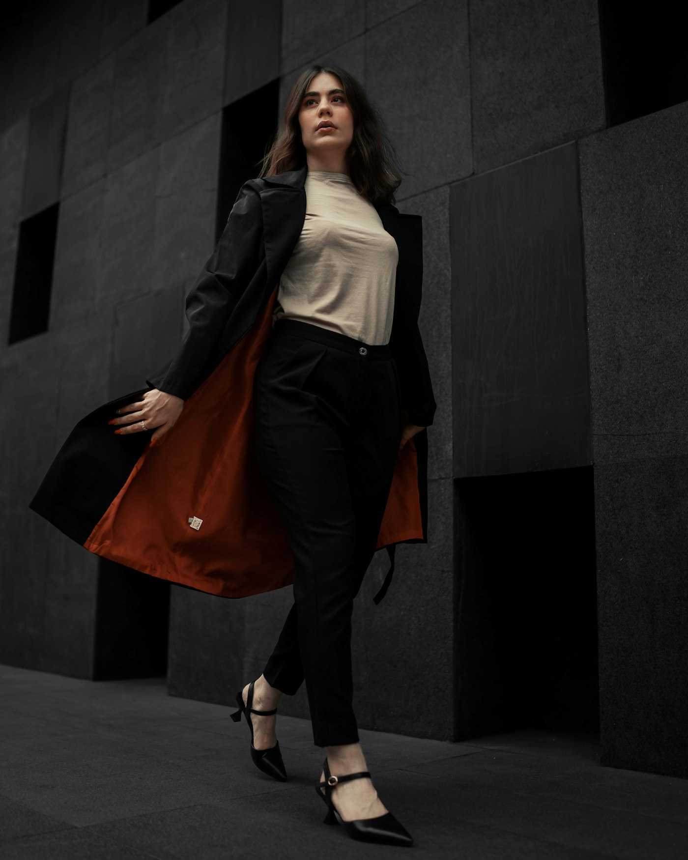 Maison Lloré couture editorial portrait